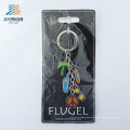 Jiabo Custom Designed Metall Flip Flop Schlüsselanhänger mit mehreren Charms